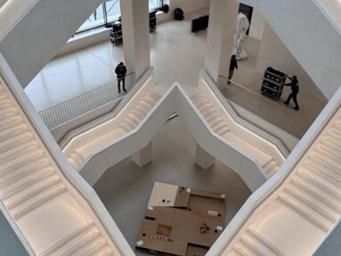 AV installation at the Museum of Modern Art in Warsaw